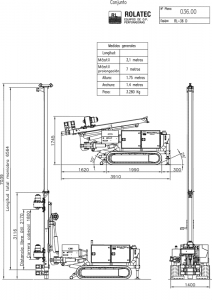 Rolatec RL-36-D Plano de conjunto