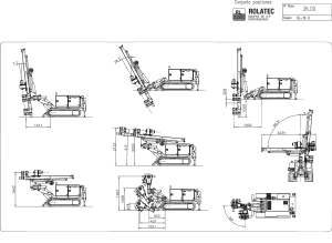 Rolatec RL-36-D Plano de posiciones